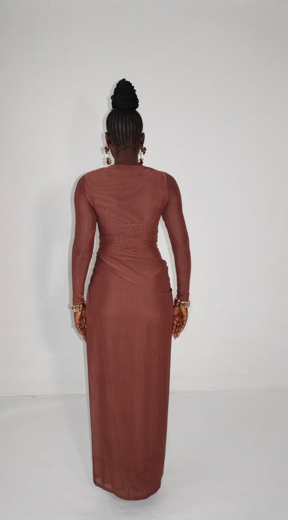 Mocha dress
