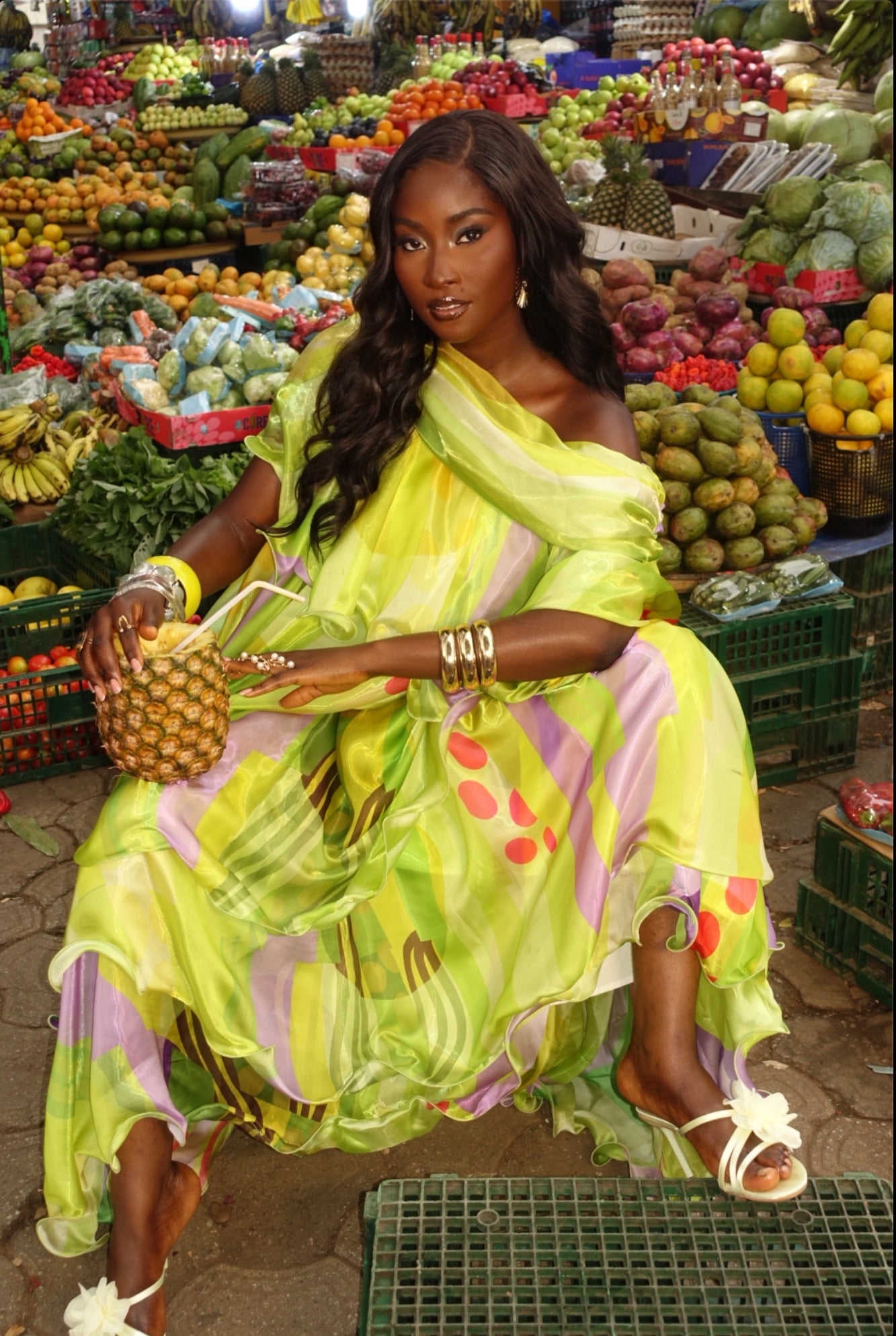 Cropped Faux leather Jacket